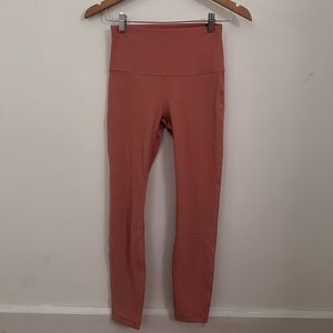 Lululemon pink leggings size 6